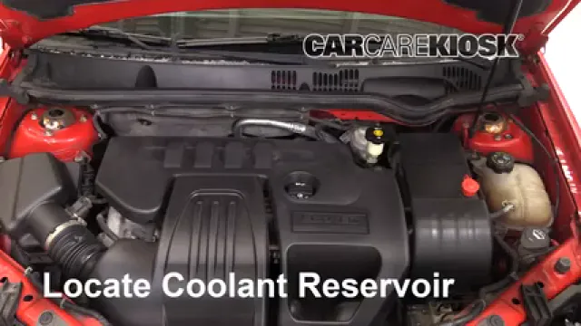 2006 Chevrolet Cobalt LT 2.2L 4 Cyl. Coupe (2 Door) Coolant (Antifreeze) Add Coolant